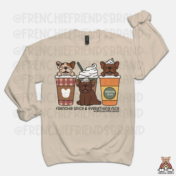 Frenchie Spice & Everything Nice Crewneck