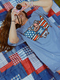 Frenchies Bless America Tee