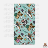 Coastal Frenchies Towel