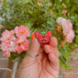 Strawberry Frenchie Shoe Charm