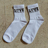 Love Frenchies Crew Socks