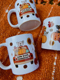 Fall Frenchie 11 oz Coffee Mugs