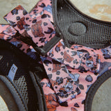 Neutral Leopard Step In Harness