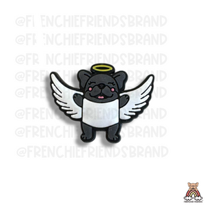 Angel Frenchie Shoe Charm