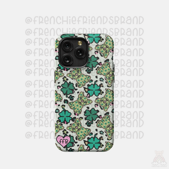 Luckiest Frenchie Mama Phone Case