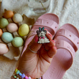 Bunny Frenchie Shoe Charm