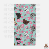 Leopard Frenchie Towel