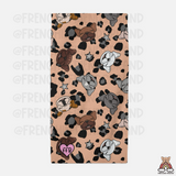 Leopard Frenchie Towel