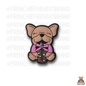 Coffee & Frenchies Shoe Charm