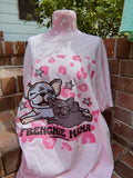 Frenchie Mama Leopard Tee