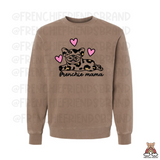 Leopard Frenchie Embroidered Crewneck