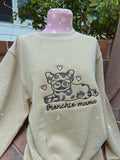 Leopard Frenchie Embroidered Crewneck