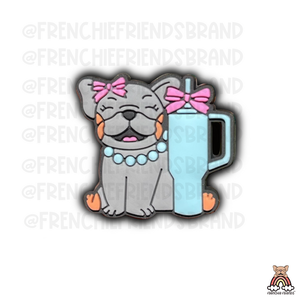 Tumblers & Frenchies Shoe Charm