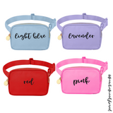 French Bulldog Embroidered Fanny Pack