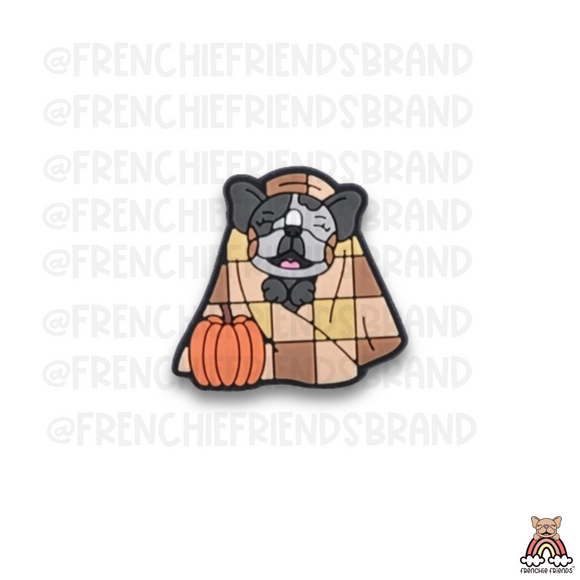 Autumn Leaves & Frenchies Please Shoe Charm