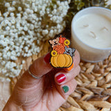 Hello Pumpkin Neutral Shoe Charm