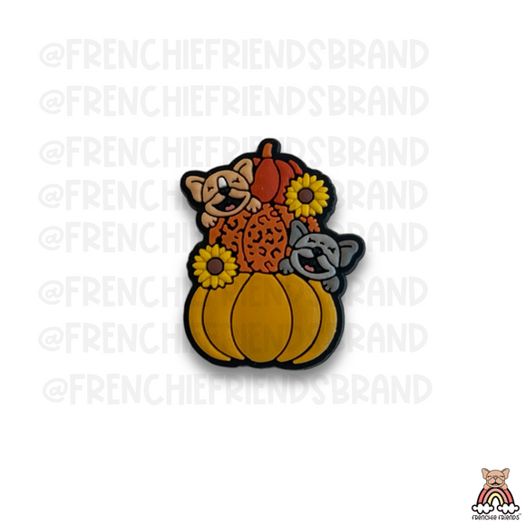 Hello Pumpkin Neutral Shoe Charm