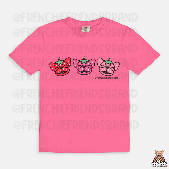 Strawberry Frenchies Tee