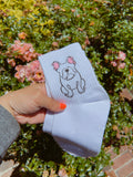 Frenchie Outline Socks