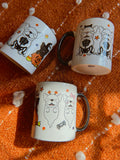 halloween 11 oz frenchie mugs