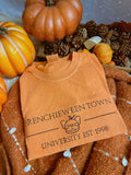Frenchieween Town University Embroidered Tee