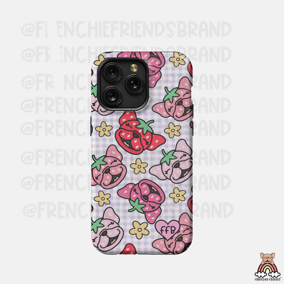 Strawberry Frenchies Phone Case