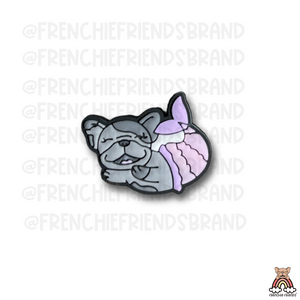 Mermaid Frenchie Shoe Charm