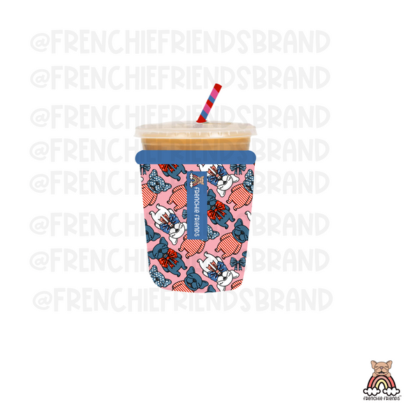 Frenchies & Freedom Coffee Sleeve