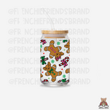 Gingerbread Frenchies 16 Oz Glass Can