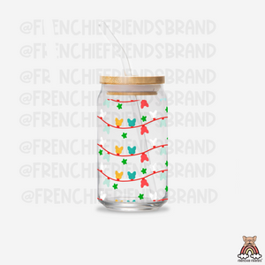 Frenchie & Bright  16 Oz Glass Can