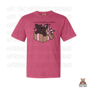 All I Want For Christmas Is A Frenchie Tee