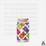 Gummy Bear Frenchies 16 oz Glass Can