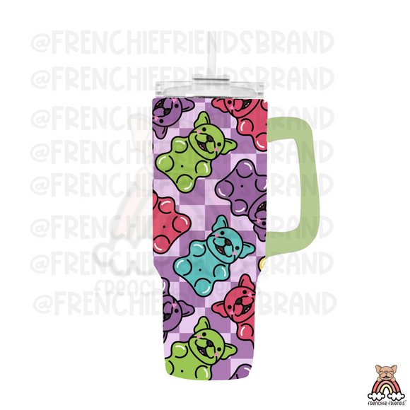 Gummy Bear Frenchies Tumbler