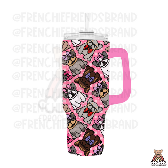 Bring Me Frenchies Not Flowers Tumbler