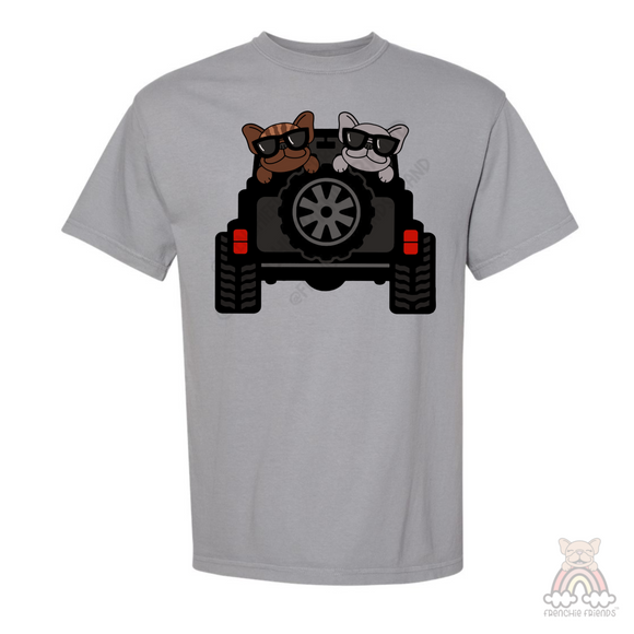 Cars & Frenchies Tee