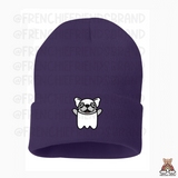 Lilac Frenchie Ghost Beanie
