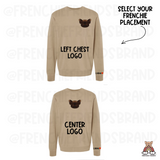 French Bulldog Embroidered Crewneck | Single Custom Frenchie Embroidered Crewneck