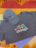 You Are Enough Embroidered Tee