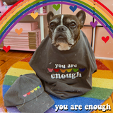 You Are Enough Embroidered Tee