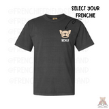 Custom Frenchies Embroidered Unisex Tee