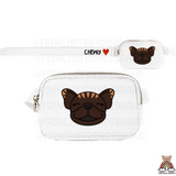 French Bulldog Embroidered Fanny Pack