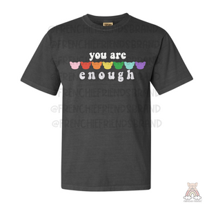 You Are Enough Embroidered Tee