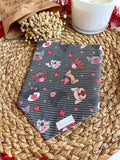 French Bulldog Love Reversible Snap On Bandana