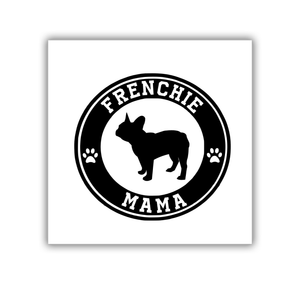 Frenchie Mama University Custom Decal