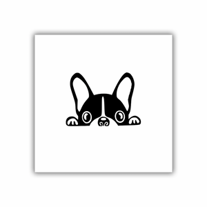 Frenchie Head Custom Car Decal