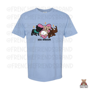 French Bulldog Graphic T-Shirt | IVDD Warrior Rescue T-Shirts