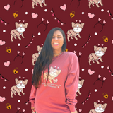 French Bulldog Graphic Long Sleeve | My Heart Belongs To My Frenchie Long Sleeve