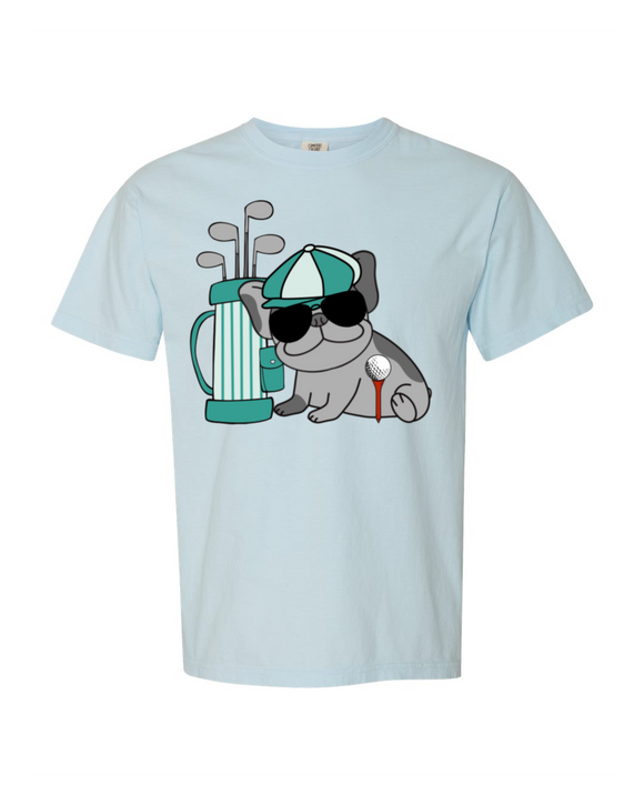 French Bulldog Graphic T-Shirt | Golf T-Shirt