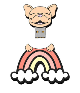 French Bulldog Flash Drive